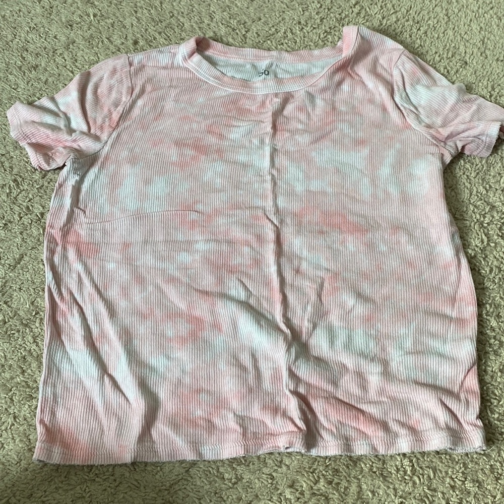 XS So short sleeve tie-dye T-shirt